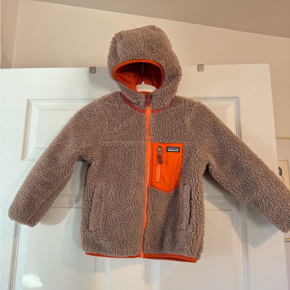 Patagonia Reversible Cozy Fleece Jacket with Hood